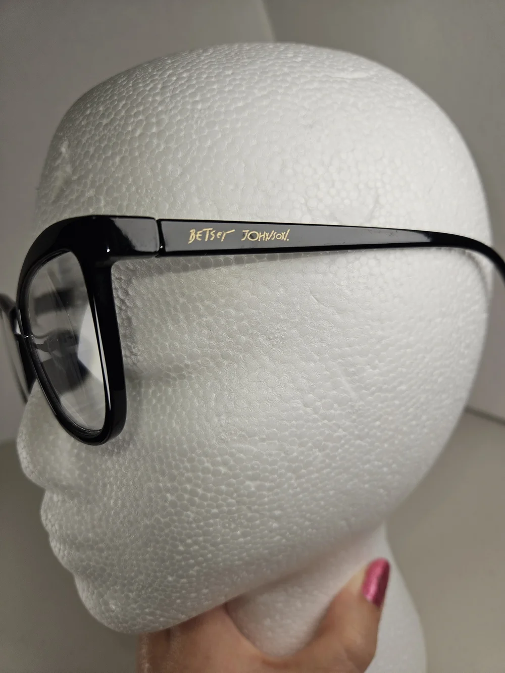 Betsey Johnson Black Cat-Eye Reading +1.50 Glasses